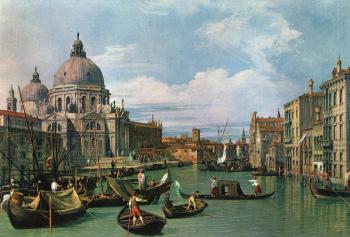 卡納萊托 The Grand Canal and the Church of the Salute 卡納萊托 The Grand Canal and the Church of the Salute
